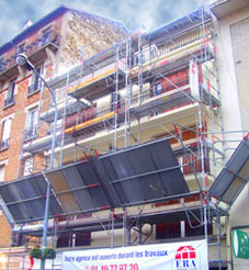 échafaudage Saint-Michel-de-Double